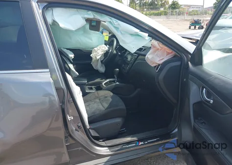 2015 Nissan Rogue Sv из США, поврежденный, VIN KNMAT2MV5FP536374